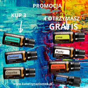 promocja olejki eteryczne doTERRA BOGO
